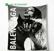 Balenciaga Throw Blankets